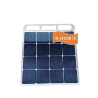 Panel Surya Monokristalin Sunfield SFED-G5M 5W 12V dengan Efisiensi 23% untuk Pengisian Baterai Perahu, RV, Pembuka Gerbang, dan Pagar