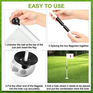 Drapeau de <span class=keywords><strong>golf</strong></span> en fibre de verre OEM détachable pour green, coupelle de trou de <span class=keywords><strong>golf</strong></span> personnalisée en nylon pour practice de <span class=keywords><strong>golf</strong></span> - Product Image 4