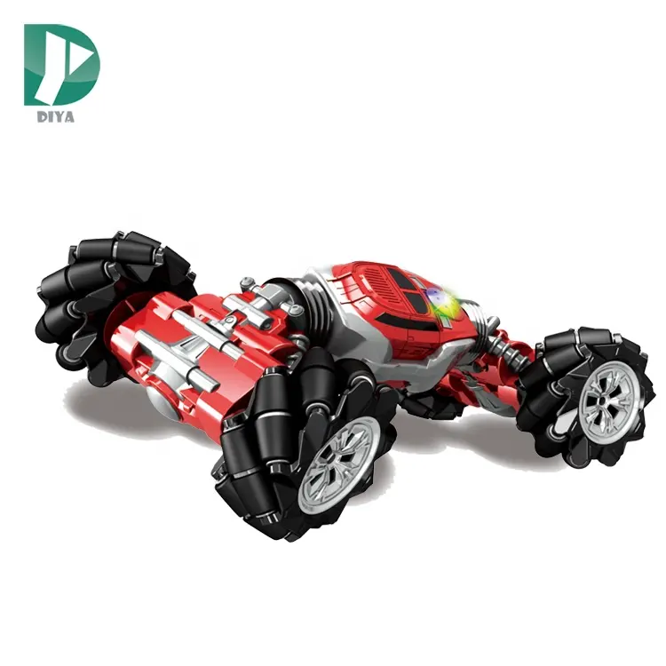 2.4g 4wd controlo de gestos relógio, controle de monstro, carro de dupla face, dublê rc, brinquedo, 2 controle remoto, dança, torção, carro para crianças