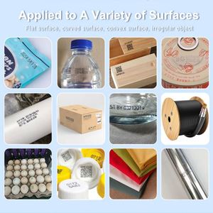 Cầm tay mini máy in phun nhanh chóng làm khô hàng loạt mã hóa máy có thể điều chỉnh in ấn dòng văn bản Logo QR mã carton nhãn mã hóa - Product Image 6