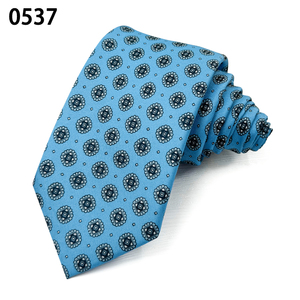Corbatas de Poliéster <span class=keywords><strong>para</strong></span> Hombre, Diseño Floral en Naranja, <span class=keywords><strong>Azul</strong></span> <span class=keywords><strong>y</strong></span> Verde, Corbatas de Diseñador Personalizadas - Product Image 2