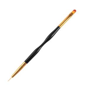 3 pièces Pinceaux multifonctions pour nail art, pour détails, peinture, rayures, <span class=keywords><strong>dessin</strong></span>, double embout, pour gel et acrylique, outils pour ongles - Product Image 6