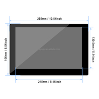 Android 14/13/12/11 RK3566 Moniteur LCD industriel à écran tactile haute résolution de 10.1 pouces pour utilisation sur tablette