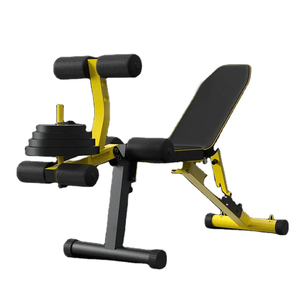 Chaise de fitness professionnelle, banc de musculation multifonctionnel, banc à haltères réglable, type assis-assis, entraînement abdominal en acier - Product Image 5