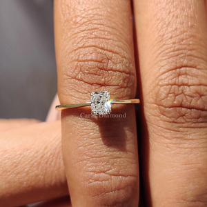 Anillo de Diamante Cultivado en Laboratorio con Estilo Moderno, Perfecto para Bodas, Aniversarios o Uso Diario, Joyería Fina - Product Image 3