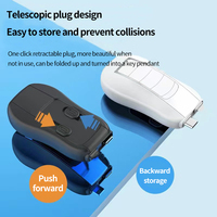 2023 nouveau Design porte-clés 1500 mAh Type C téléphone portable d'urgence petit chargeur Portable Mini banque d'alimentation