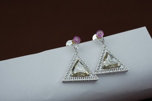 Boucles d'oreilles de luxe en or blanc VS1 Clarity Lab-Grown IGI SGL Certified Trendy Wedding Gift - Product Image 6
