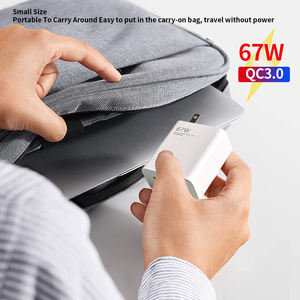 33W 67W 120W UE EE. UU. USB Cubo Cargador Hipercarga Turbo Cargador de pared rápido - Product Image 3