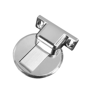 Tope de Puerta Magnético de Aleación de Zinc, Acero Cepillado, Invisible, Fácil de Instalar, Diseño Minimalista - Product Image 4