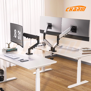 Soporte para Monitor de Juegos CHARM, Giratorio 90 Grados, Acero y Aluminio ABS, Negro, 32 Pulgadas, Carga 10 kg, Estable, en Stock - Product Image 6