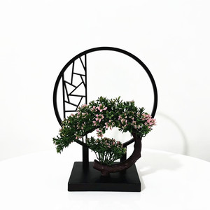 Bonsaï de style chinois Paulon, décoration de bureau, 10 cm-30 cm, en plastique, décoration pour la maison et le bureau - Product Image 5