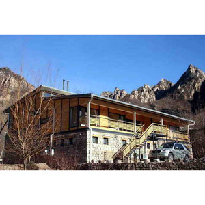 Villa préfabriquée à ossature légère en acier, design moderne pour usage hôtelier, avec service d'installation sur site - Product Image 3