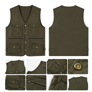 पुरुषों की प्रीमियम गर्मियों में मछली पकड़ने के लिए लुभावनी नायलॉन कढ़ाई प्रिंट आउट के लिए कई जेपर - Product Image 3