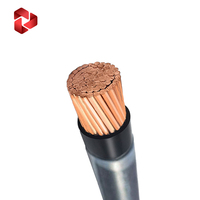 Cable Eléctrico de Cobre THHN THWN, Aislado con PVC, Unipolar, Flexible, para Construcción, 600V