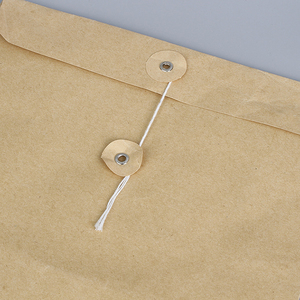 Sobres Personalizados C4 A4 con Bolsillo, Sobres de Papel Kraft Ecológicos para Envíos, Bolsas de Embalaje para <span class=keywords><strong>Documentos</strong></span> Comerciales - Product Image 1
