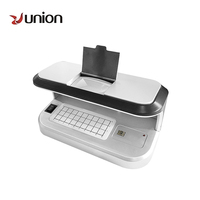 UNION 6603 Détecteur de faux billets Machine Détecteur de faux billets Détecteur de billets de banque avec batterie UV MG LED