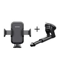 Venta al por mayor nuevo diseño de salida de aire del coche camión soporte para teléfono móvil tipo ventosa flexible Panel de instrumentos soporte para teléfono móvil