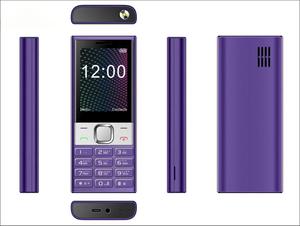 <span class=keywords><strong>โทรศัพท์</strong></span>มือถือ OEM <span class=keywords><strong>2</strong></span>.4 2G MTK รองรับ 4 ซิม ฟังก์ชั่นสำหรับผู้สูงอายุ GSM แบตเตอรี่ 2500mAh ช่องเสียบ Type-C หน้าจอสัมผัส ไม่มีกล้อง หน่วยความจำ 1500 รายการ โทรออกได้ 1000 ครั้ง รับข้อความ SMS บลูทูธ FM STK - Product Image 1