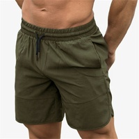 Pantalones cortos 2 en 1 para correr para hombre, con bolsillos, de compresión, para entrenamiento de gimnasio, Fitness