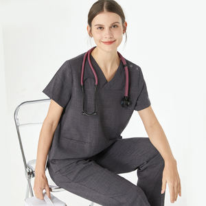 Uniformes de Enfermería de Lino y Algodón para Hombre y Mujer, Uniforme Médico de Hospital, Ropa Sanitaria - Product Image 6