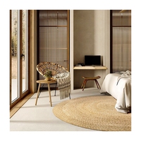 Hand Woven Round Hemp Jute Carpet Rug Round Jute Rug Floor Mats for Home Hotel Resort Decoration