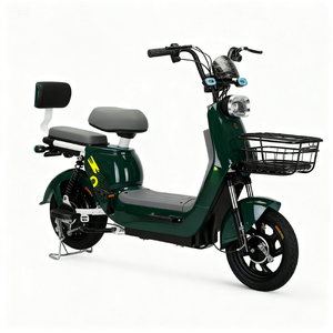 มอเตอร์ไซค์สกู๊ตเตอร์ 48V 350W ล้อสุญญากาศ 14 นิ้ว 2 ที่นั่ง สำหรับผู้ใหญ่ รุ่น NS065 มอเตอร์ 48V 350W ให้พลังขับขี่อย่างราบรื่น - Product Image 1