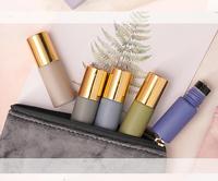Bouteille à boule d'huile essentielle 1 pièce, nouvelle série de couleur Morandi de haute qualité 5ml10 couleurs, sous-bouteille originale à tête de boule
