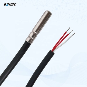 Gaimc gts300 tùy chỉnh Nhà cung cấp 1/2/3/4/5M PT100 pt1000 2 3 dây RTD cảm biến nhiệt độ cho nồi hơi - Product Image 4