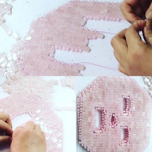 Productos de Jade para Masaje Facial, Cuarzo Rosa, Amatista, Jade, Máscara Facial de Belleza, Herramienta de Masaje - Product Image 4