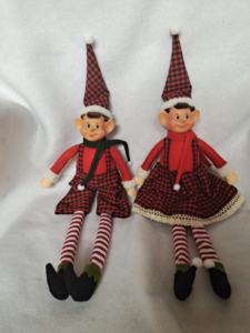 Elfo di natale ragazzi e ragazze divertenti forniture per feste promozionali - Product Image 2