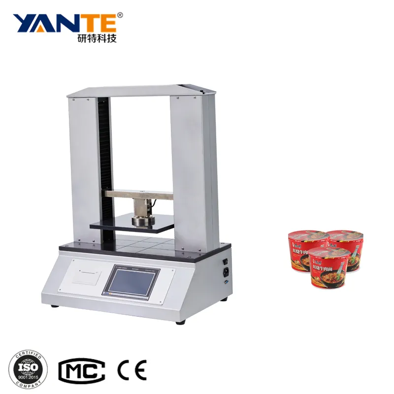 Yante YT-YS05AKN core crushing machine paper cone collapsing strength tester bend testing machine for pipes