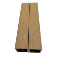 Tube en bois composite WPC 50*50mm pour décoration extérieure