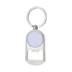 LC613 Factory Wholesale Customizable Logo Key Chain Blank Engraving Brand Custom Stainless Steel Metal Round Keychain Promotion - Product Image 1