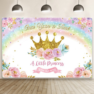 DJTSN 5*3 pies unicornio fotografía fiesta telones de fondo niñas <span class=keywords><strong>cumpleaños</strong></span> decoración dulce colorido Foto fondo vinilo fotomatón - Product Image 6