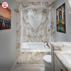 Canicas de mármol de piedra Natural para casa, revestimiento de piedra de rocas de Lava de mármol blanco - Product Image 6