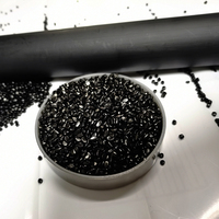 Masterbatch 45% Carbon Black PE/PP pour tuyaux, haute brillance, résistant aux UV, qualité alimentaire, qualité film, moulage par injection et extrusion