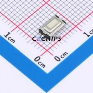 TS-1107ST-S26 Tactile Switch SMD,6.1x3.5mm Switch Single Pole Single Throw Rectangle Button 2.6N Vertical Mount - Product Image 1