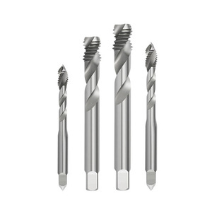 Jingda Tools Machos de Roscar Espirales HSS 6542 para Máquinas de Rectificado, Acabado Brillante, Punta en Pulgadas - Product Image 5