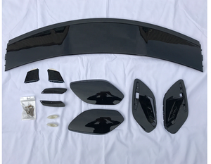 Convient pour <span class=keywords><strong>Mercedes</strong></span>-Benz Classe <span class=keywords><strong>GLA</strong></span> X156 GLA180 <span class=keywords><strong>200</strong></span> 260 GLA45 AMG spoiler arrière spoiler toit modification - Product Image 3