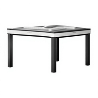 Mesa de Mahjong Automática Plegable 2026, Silenciosa, Metálica, para 4 Jugadores, Portátil, de Doble Uso, para Comedor y Juego en Casa, de Lujo