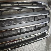 2012-2014 pour Land Cruiser FJ200 GRJ200 calandre de pare-chocs avant de voiture demi-nouveau ABS Chrome gris 53101-60881