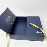 Ruban de calendrier de l'avent magnétique Ramadan personnalisé musulman Islam Eid Mubarak boîtes d'emballage cadeau matériaux recyclés gaufrage