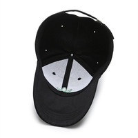 Op maat gemaakte OEM baseballcap van hoge kwaliteit met geborduurd 3D-logo, 100% katoen, 5-delige print pet, golfpetten met aangepast logo