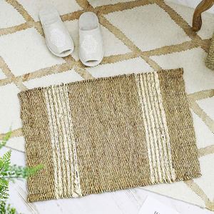Alfombra de Pasto Marino Tradicional Hecha a Mano, Gruesa y Resistente, Ecológica, Suave, Material de Cobertura para Pisos Totalmente Natural, Vietnam-HC10019 - Product Image 2