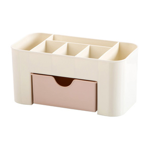 Multifunctional Desktop <b>Drawer</b> Cosmetic Organizer <b>Plastic</b> Simple Style With <b>Drawers</b> For Makeup <b>Storage</b> - Product Image 5
