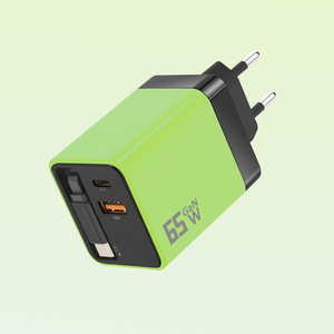 65W Gan Nhanh Chóng Sạc Với Một Mở Rộng Sạc Đầu 80Cm Dual-Cổng A + C Điện Thoại Di Động Sạc - Product Image 6
