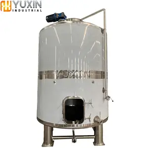 stainless steel storage mixing tank fruit cider wine tank