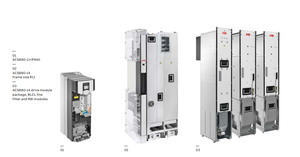 อินเวอร์เตอร์ขับเคลื่อน/อินเวอร์เตอร์ ACS8800-14 132KW VFD สามเฟส200KW 160KW 250KW 400KW 355KW 315KW 500V/415V/690V โมดูลไดรฟ์ AC - Product Image 4