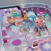 Équipement de terrain de jeu intérieur populaire pour enfants de 500, 600, 700 m² avec conception personnalisée, en vente