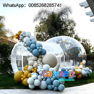 Tente Igloo Gonflable, Dôme Transparent, Maison Bulle Gonflable - Product Image 1